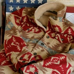 Orvis Blanket-print Berber Fleece Jacket
